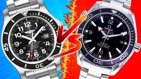 breitling vs omega scuba